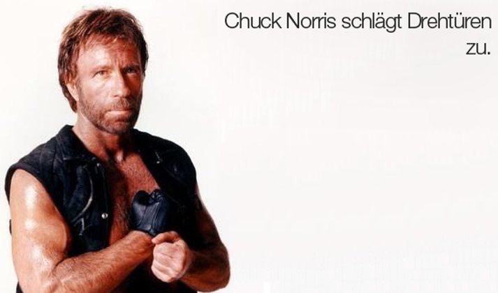 Chuck Norris schlägt jeden