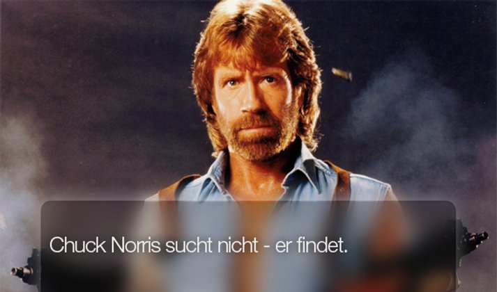 Chuck Norris kann alles
