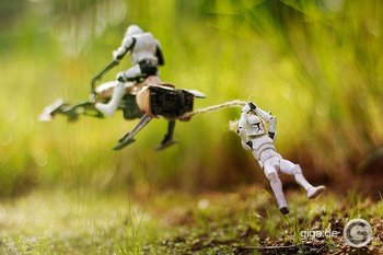 "Dramatische Alltags-Abenteuer" von Star Wars Miniatur-Figuren