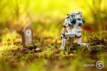 "Dramatische Alltags-Abenteuer" von Star Wars Miniatur-Figuren
