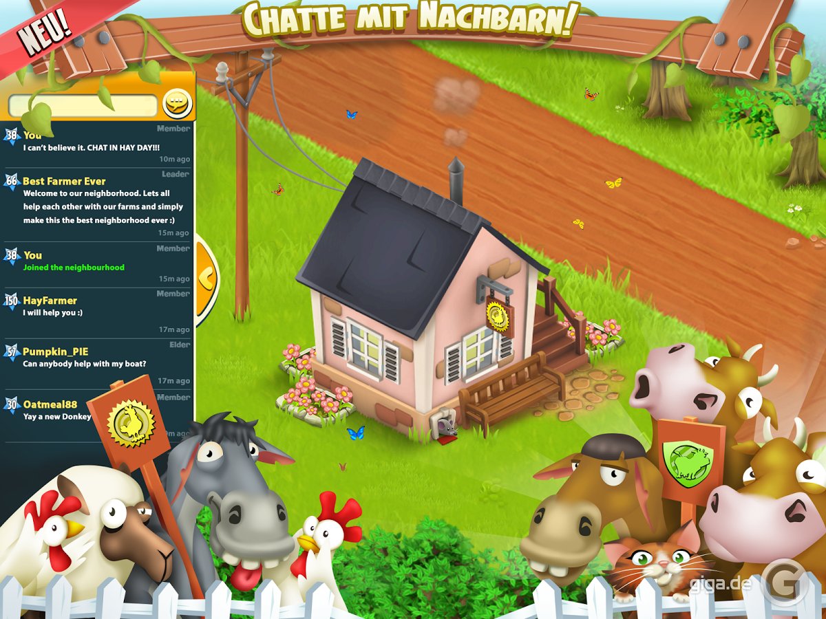 Hay day обзор