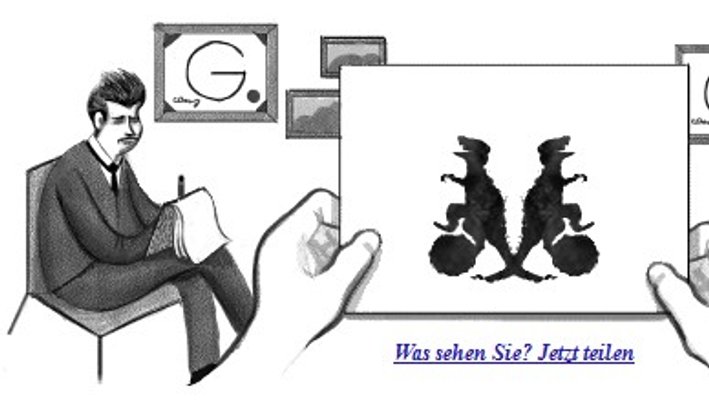 Rorschachtest - im Google Doodle