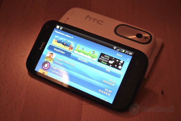 HTC One SV mit Sony PlayStation Mobile