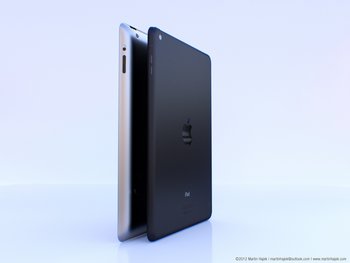 iPad 5 - Größenvergleich (Mockup)