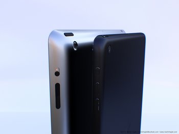 iPad 5 - Größenvergleich (Mockup)