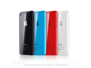 iPhone mini mit iOS 7 Konzept - von Martin Hajek