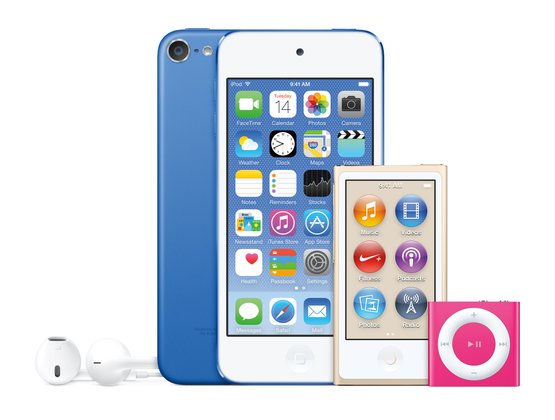 iPod Lineup 2015
