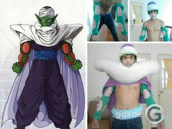Low-Budget-Kostüme eines Cosplay-Fans