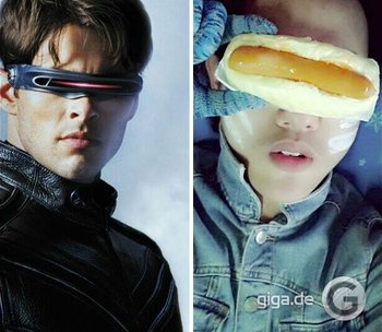 Low-Budget-Kostüme eines Cosplay-Fans