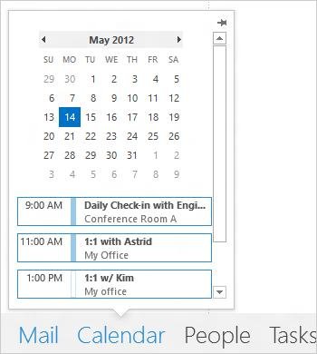 ansicht-eines-kalenders-unter-outlook-2013