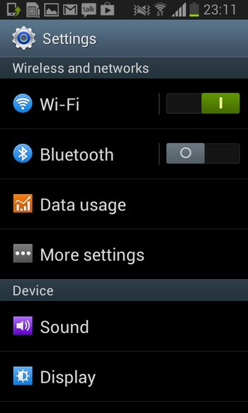 Samsung Galaxy Ace 2 Jelly Bean Update