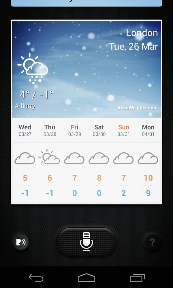 Samsung Galaxy S4 S Voice Port - Nexus 4