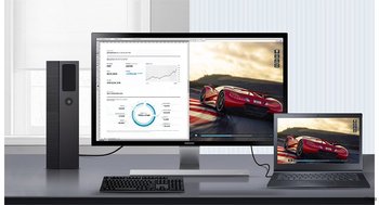 Picture in Picture Funktion des Samsung U28D590 LED
