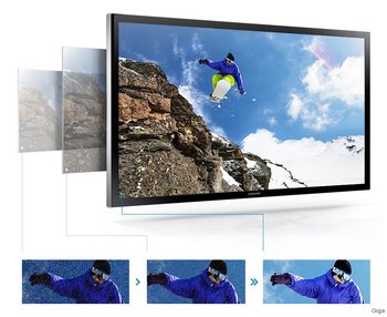 Upscaling: Auch pixelige Bilder werden dank der Funktion brillant dargestellt