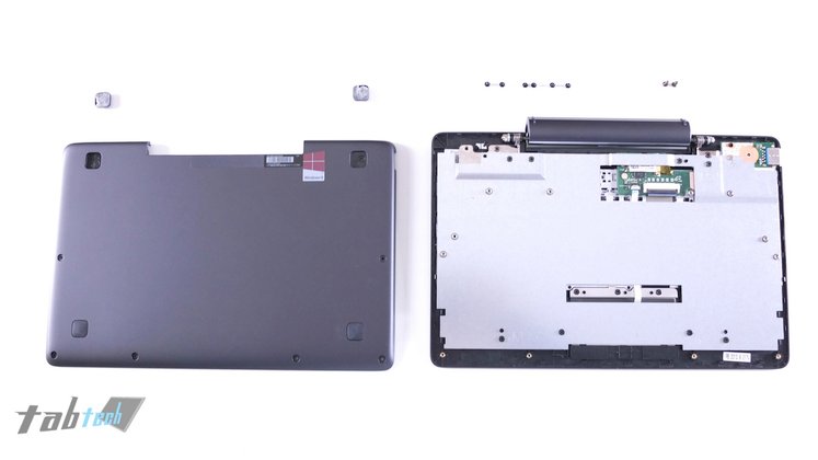 Tastatur-Dock-des-Asus-Transoformer-Book-T100TA-ohne-HDD-zerlegt