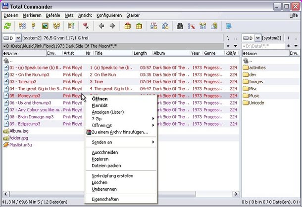 Total Commander Datei oeffnen