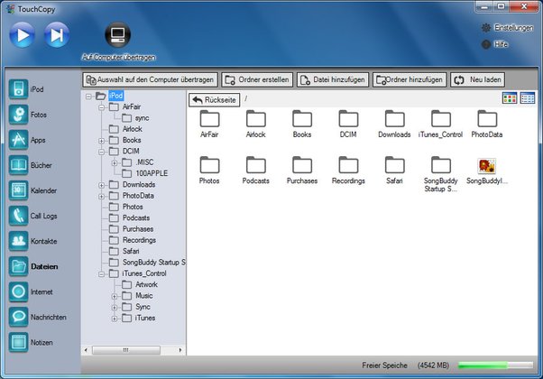 touchcopy alternative free