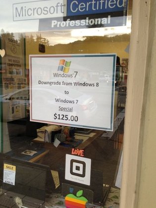 Windows 8 Downgrade