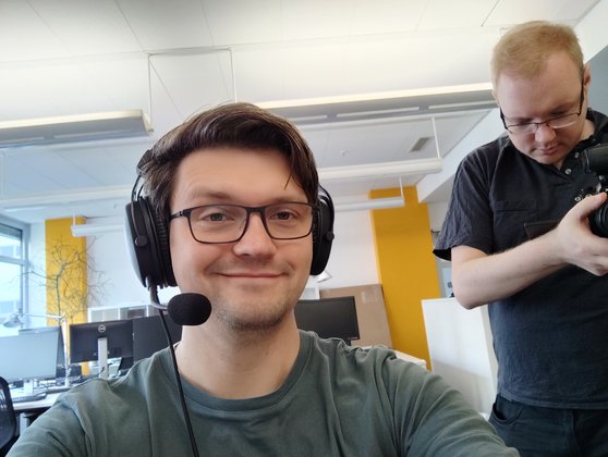 Die Selfie-Cam macht gute Bilder.
