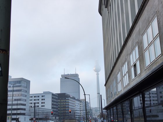 Berlin im herbstlichen Grau.