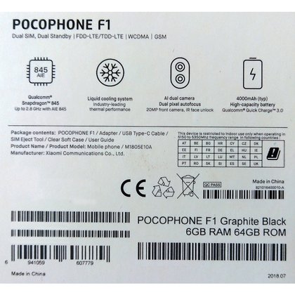 Xiaomi Pocophone F1 (Quelle: PC Garage)