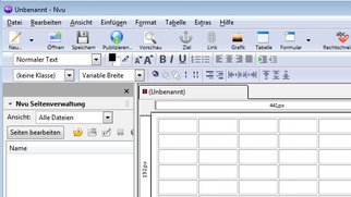 Nvu - HTML-Editor Download