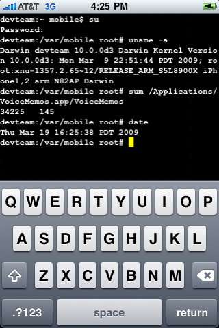 Dev-Team: Firmware 3.0 Jailbreak