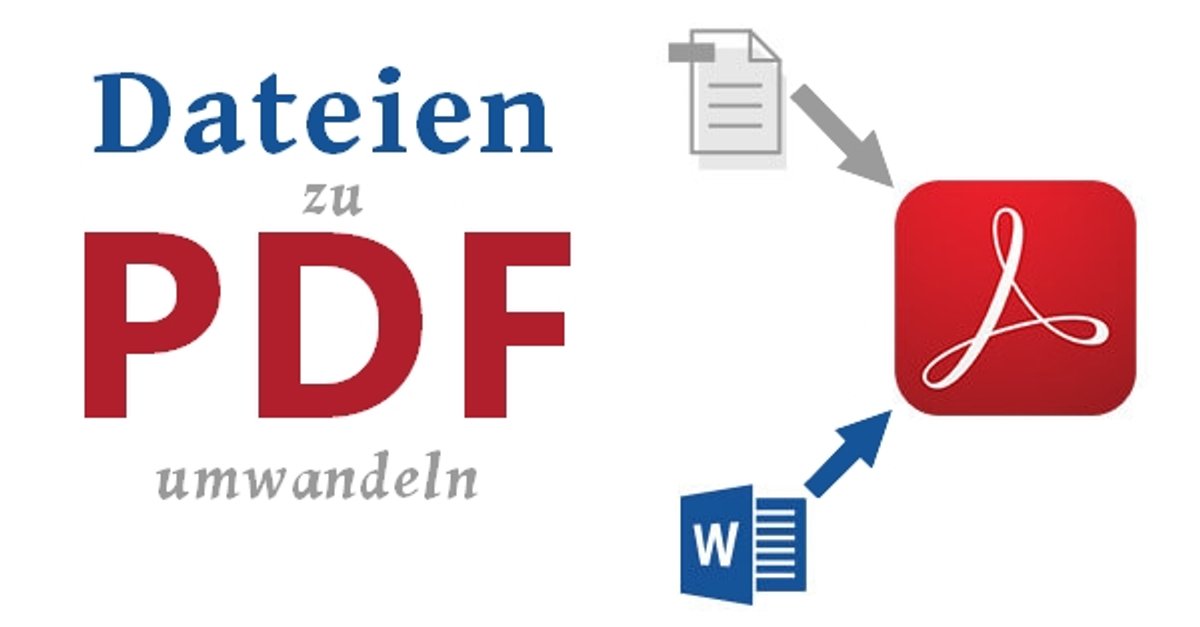 Dateien in PDF umwandeln & speichern So geht‘s GIGA