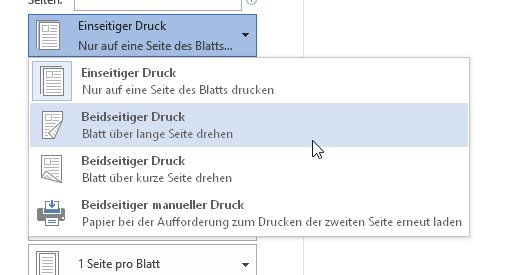 Beidseitiger Druck Lange Seite Duplexdruck: Vor- und Rückseite bedrucken – so geht‘s