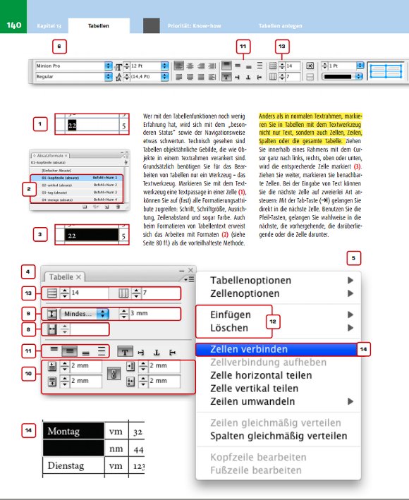 Weitere Kapitel Des Adobe Indesign Handbuchs