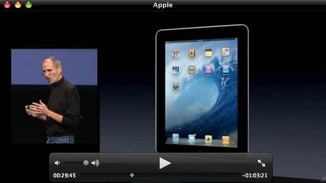 Apple veröffentlicht Aufzeichnung der iPad-Präsentation