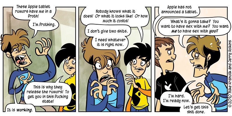 Pic of the Day: Tablet Rumors Comic