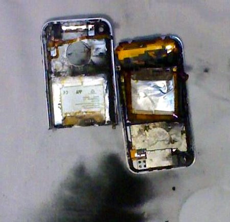 iPod explodierte in Amerikanischer Schule