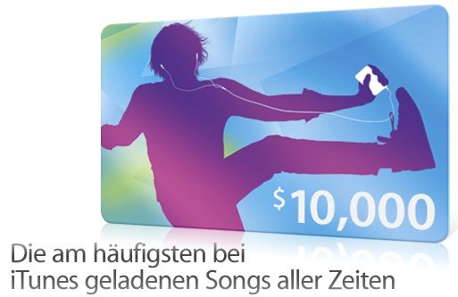 Top 25: Meistgeladene Songs in iTunes
