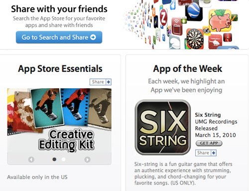 Facebook: Apple AppStore durchsuchen und Apps Kaufen