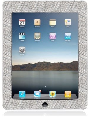 Diamantenfieber: iPad mit hochkarätiger Hülle