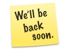 We'll be back soon: Apple Online-Stores in Warteposition