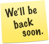 We'll be back soon: Online Stores nicht mehr erreichbar
