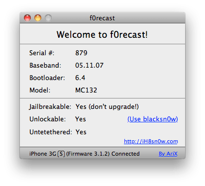 iH8sn0w veröffentlicht F0recast für Mac