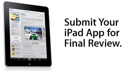 Entwickler können Finale iPad-Apps an Apple senden