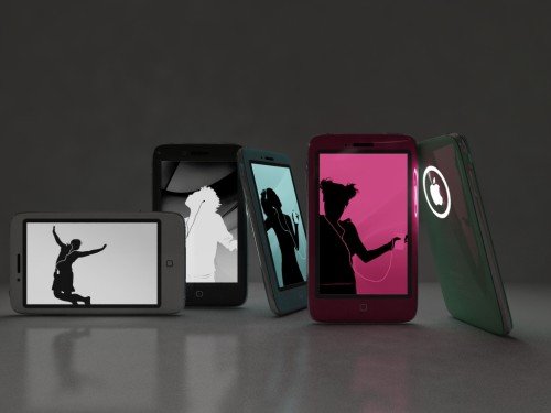iPhone 4Gen Konzept: Multicolor