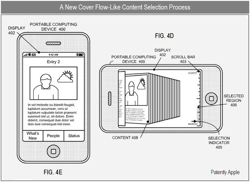 Patent: Neue 3D-ähnliche Schnittstelle für Social Networking App
