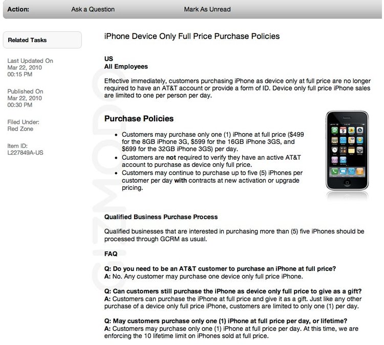 Mit AT&T Simlock: Apple verkauft vertragsfreie iPhones