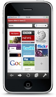 Opera Mini wird bald an Apple gesendet