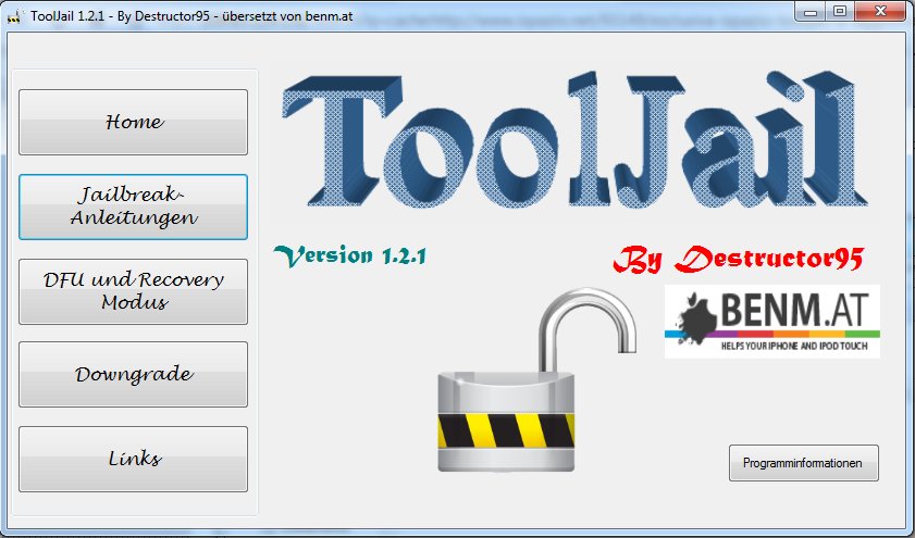 ToolJail 1.2.1 - Zeigt an ob ein Jailbreak möglich ist
