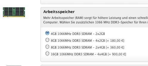 Apple senkt Speicherpreise für 27 Zoll iMac