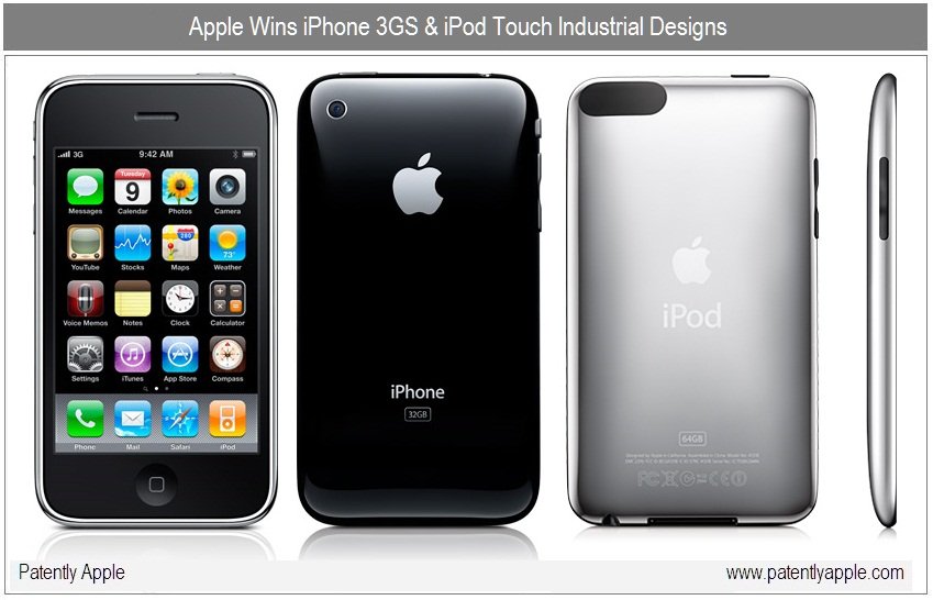 Apple patentiert iPhone und iPod touch Design