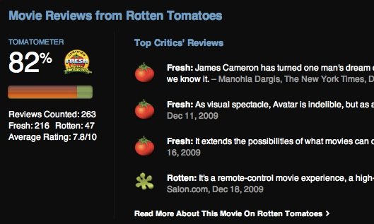US-iTunes-Store zeigt Wertungen von Rotten Tomatoes