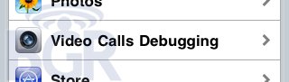 Screenshots: iPhone 4G Feldtests mit Videotelefonie