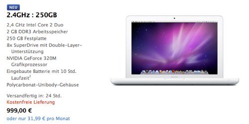 Apple: Neues MacBook verfügbar